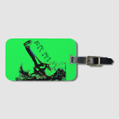 Étiquette À Bagage Zip IT ! - Zipline Rider (Devant Horizontal)