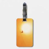 Étiquette À Bagage zipline (Dos Vertical)