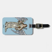 Étiquette À Bagage Zodiaque : Vierge, 1482 (Devant horizontal)