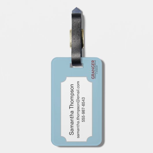 Étiquette À Bagage Zodiaque : Vierge, 1482 (Dos Vertical)