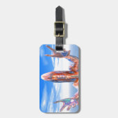 Étiquette À Bagage Zombie (Devant Vertical)