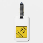 Étiquette À Bagage Zone Chaussettes & Sandales (Dos Vertical)