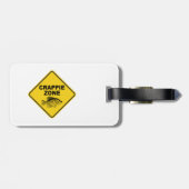 Étiquette À Bagage Zone Crappie (Dos horizontal)