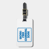 Étiquette À Bagage Zone Escalade sans travail (Devant Vertical)