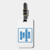 Étiquette À Bagage Zone Escalade sans travail (Devant Vertical)