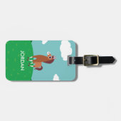 Étiquette À Bagage Zora le cheval (Devant horizontal)