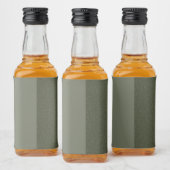 Étiquette à bouteille moderne Moss Green Duo - Per (Bouteilles)