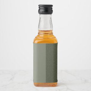 Étiquette à bouteille moderne Moss Green Duo - Per