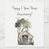 Étiquette à bouteilles de vin personnalisé (8,9 cm (Étiquettes simples)