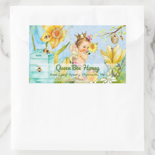 Étiquette à canne Queen Bee (Sac)