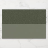 Étiquette à deux tons texturé - Personnalisable (Étiquettes simples)