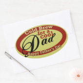 Étiquette à fête des pères de boisson ou de boutei (Enveloppe)