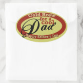 Étiquette à fête des pères de boisson ou de boutei (Sac)