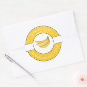 Étiquette à la confiture de banane (Enveloppe)