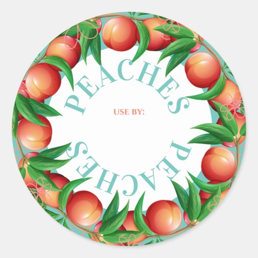 Étiquette à la confiture de remplissage de tourte  (Devant)