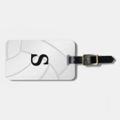 Étiquette à la mode de bagage de volleyball de (Devant horizontal)