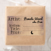 Étiquette à l'ancienne (En situation)