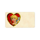 Étiquette À ma Saint Valentin (Devant)