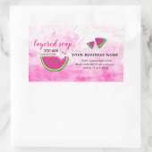 Étiquette à savon à couche de pastèque (Sac)