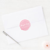 Étiquette à savon floral sur mesure (Enveloppe)
