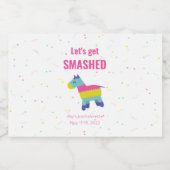 Étiquette à thème Fiesta personnalisé (Étiquettes simples)