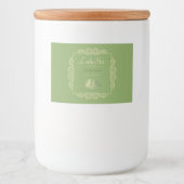 étiquette à tisanes vintage (Devant)