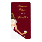 Étiquette à vin (Devant)