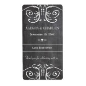 Étiquette à vin Mariage (Devant)