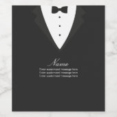 Étiquette à vin ou Étiquette alimentaire personnal (Étiquettes simples)