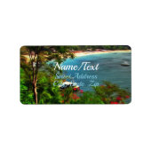 Étiquette A Yelapa View 0828 Adresse (Devant)