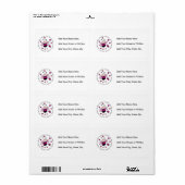 Étiquette Abee Mine Valentine (Feuille entière)