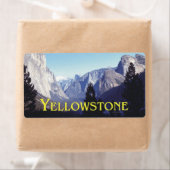 Étiquette ABH Yellowstone (En situation)