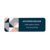 Étiquette Abstract ful geometry (Devant)