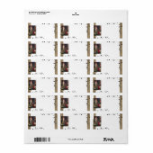 Étiquette Accolade-Le Chevalier (Feuille entière)