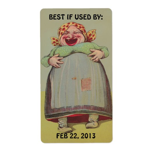 Étiquette AccueilCadeaux de cuisine faits avec/ ME (Devant)