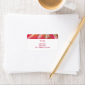 Étiquette Address Labels - Abstract (En situation)