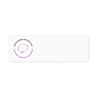 Étiquette Address Labels For Sending Motions In The Mail