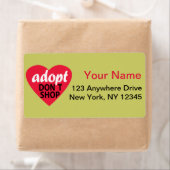 Étiquette Adopter le magasin de points (En situation)