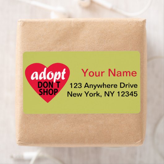 Étiquette Adopter le magasin de points (En situation)