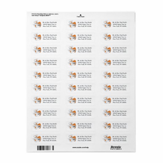 Étiquette Adoptez le Patch pour animaux et Rusty™ Simple (Feuille entière)