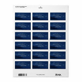 Étiquette  Adorable belle étoile de tir de Noël (Feuille entière)