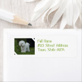 Étiquette Adorable Bichon (En situation)