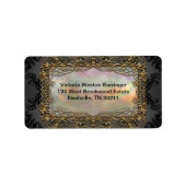 Étiquette Adresse de Debsaulea (Devant)