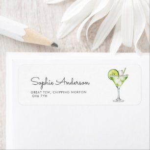Étiquette Adresse de la fête prénuptiale Margarita