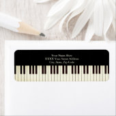 Étiquette Adresse de retour (En situation)