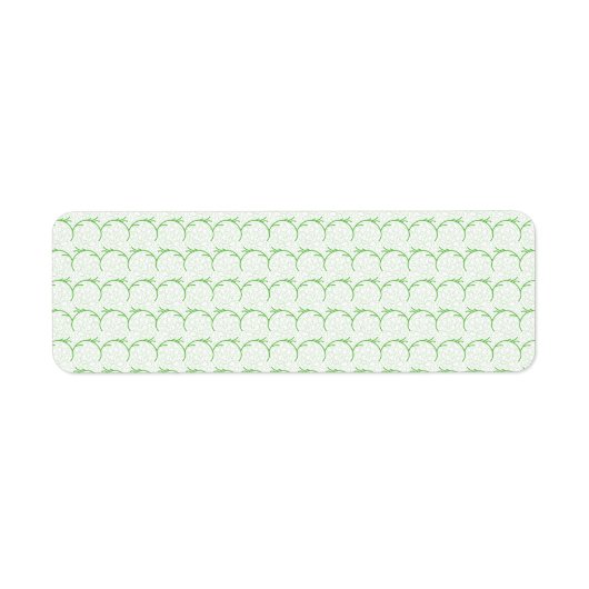 Étiquette Adresse de retour (Devant)