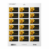 Étiquette Adresse de retour (Feuille entière)