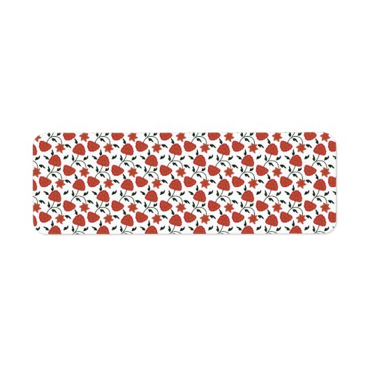 Étiquette Adresse de retour (Devant)