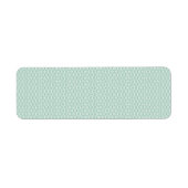 Étiquette Adresse de retour (Devant)