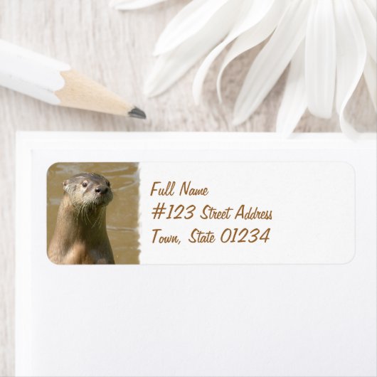 Étiquette Adresse de retour (En situation)